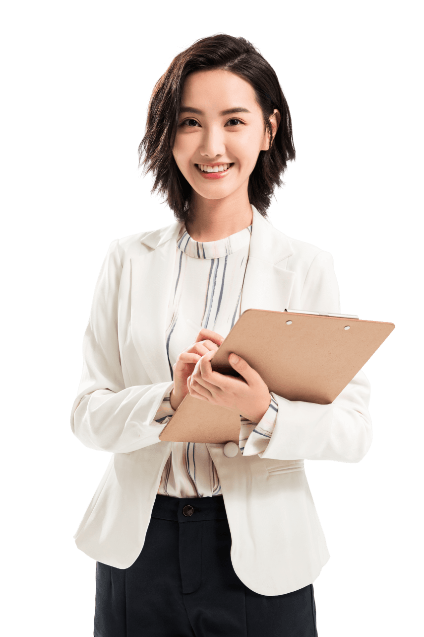 Professional smiling woman